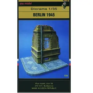 Accessoire Berlin 1945 Diorama  1/35 6797104  - Plus Model Kit de superdétail pour avions 