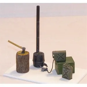 U.s. Military Tent Stovw M-1941 - 1:35e - Plus Model pas cher