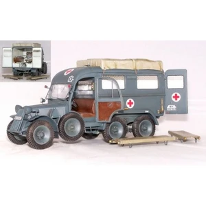 Plus-Model Deutscher Krankenwagen Kfz.31 Steyr 640 - 1:35e - Plus Model pas cher
