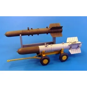 Us Missile Tiny Short - 1:48e - Plus Model pas cher