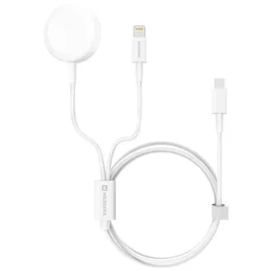 LMP Swissten USB-C Apple Watch Cable - 1.2m Blanc pas cher