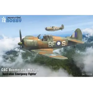 Comparateur de prix : Maquette avion : CAC Boomerang Mk.I/II Chasseur Australien 100-SH72539