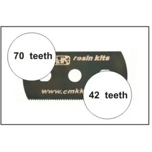 CMK/Czech Master Kits Lame de rasoir fine et super-fine. 2 côtés. 5 de chaque - CMK Outil pour maquettes - CMK129-H1004 pas cher