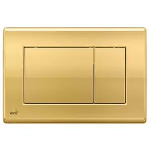 Alcadrain Basic - Bouton de commande affleurant, doré M275 pas cher