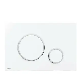 Alcaplast - Alcadrain Thin - Plaque de déclenchement, antibactérien, b... pas cher