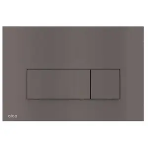 Thin - Commande affleurante, métal mat M57-GM-M - Alcadrain pas cher
