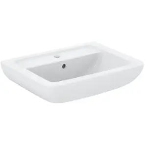 Ideal Standard Eurovit lavabo 600x460x190 mm, un trou pour mitigeur, blanc (V302701)Vendu paramazon