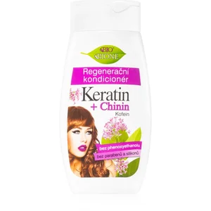 Comparateur de prix : Bione Cosmetics Après-shampooing régénérant Kératine + Chinin 260 ml