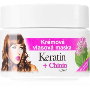 Bione Cosmetics Keratin + Chinin masque crème pour cheveux 260 ml pas cher