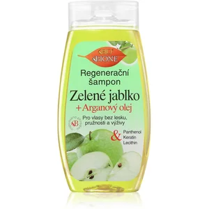 Comparateur de prix : Bione Cosmetics Green Apple + Argan Oil shampoing régénérant 260 ml