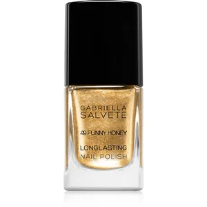 Gabriella Salvete Longlasting Enamel vernis à ongles longue tenue à paillettes teinte 49 Funny Honey 11 ml pas cher