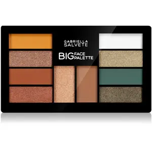 Gabriella Salvete Big Face palette fards à paupières et enlumineur ave... pas cher