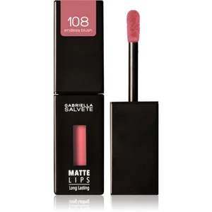 Gabriella Salvete Matte Lips rouge à lèvres liquide longue tenue effet mat teinte 108 Endless Blush 4,5 ml pas cher