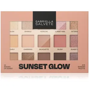 Gabriella Salvete Sunset Glow 15 Shades of Sunset palette de fards à p... pas cher