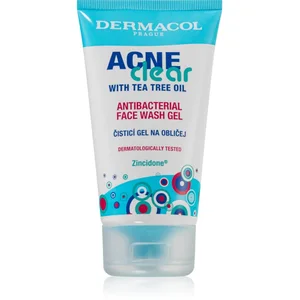 Comparateur de prix : Dermacol Acne Clear gel nettoyant pour peaux à problèmes, acné 150 ml