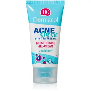Comparateur de prix : Dermacol Acne Clear gel-crème hydratant pour peaux à problèmes, acné 50 ml