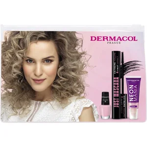 Dermacol Just Mascara coffret cadeau pour un look parfait Black pas cher