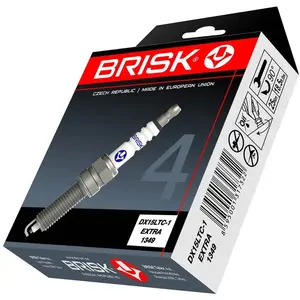 Bougies d'allumage (4 pièces) Brisk Dx15ltc-1 pas cher