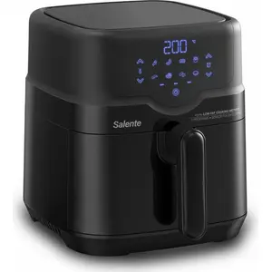 Salente HotAir, friteuse à air chaud 2en1, 4,3 l, noir pas cher