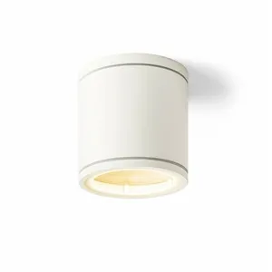 Spot plafond blanc cylindrique lizzi 230V GU10 35W IP54 pas cher
