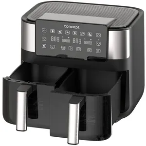 Friteuse à Air Concept FR8000 Noir Argenté 2850 W 8 L
