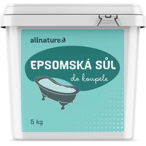 Allnature Epsom salt sel de bain 5000 g pas cher