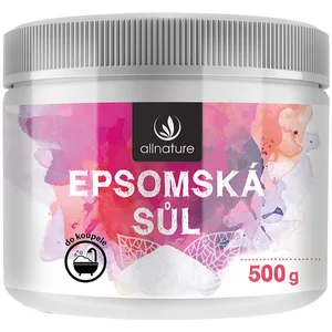 Allnature Epsom salt sel de bain 500 g pas cher