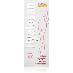 Dr. Müller Hyalosan mousse nettoyante pour la toilette intime 150 ml