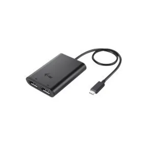 Comparateur de prix : i-Tec - Adaptateur vidéo externe - USB-C 3.1 - 2 x DisplayPort - noir