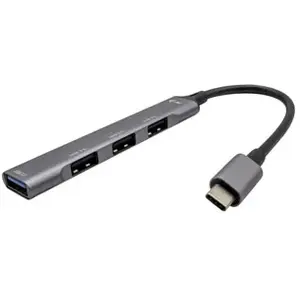 Comparateur de prix : Hub USB-C - I-TEC - C31HUBMETALMINI4 - 1x USB 3.0 - 3x USB 2.0 - Métal