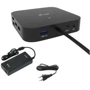 Comparateur de prix : i-Tec - station d'accueil - USB-C 3.1 Gen 2 / Thunderbolt 3 - HDMI, DP - GigE