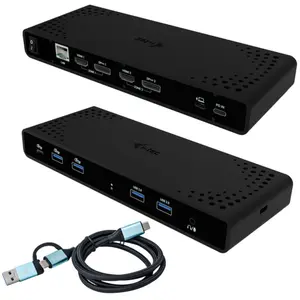 Comparateur de prix : i-tec Universal dual 4k display docking station pd 85w CADUA4KDOCKPDB