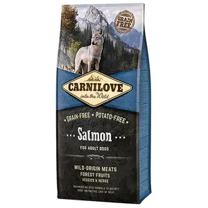 Comparateur de prix : 12kg Carnilove Adult saumon pour chien