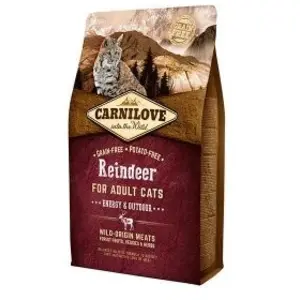 Croquette chat carnilove renne 2kg CARNILOVE NC170200 pas cher