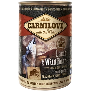 Carnilove Adult Wild Meat 6 x 400 g pour chien - agneau, gibier pas cher