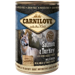 Comparateur de prix : Carnilove Adult Wild Meat 6 x 400 g pour chien - saumon, dinde