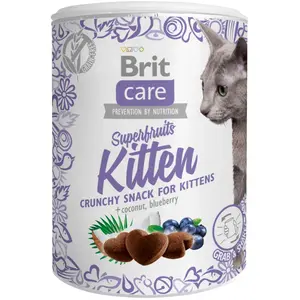 Comparateur de prix : Brit Care Snack Superfruits Kitten Poulet Coco Myrtille 100 g 100