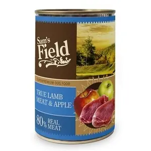 Boîte Chien Sam's Field à l'agneau et aux pommes 400 g pas cher