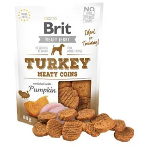 Brit Snacks pour Chiens VAFO PRAHA s.r.o. Bret Dog 80G Snack Jerky Turkey Pièces pas cher