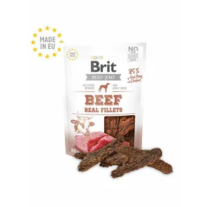 Friandises Chien Brit Meaty Jerky Snack Beef fillets 80 grVendu parzooplus