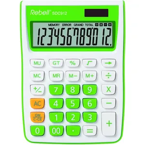 Unbekannt Rebell SDC912 calculatrice Bureau Calculatrice basique Vert pas cher