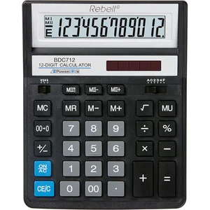 Rebell Calculatrice Re-bdc712bk Bx pas cher