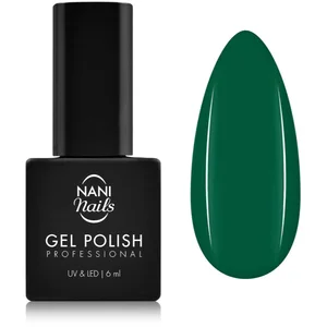 NaniNails Vernis gel professionnel NANI couleur vert émeraude 6 ml pas cher
