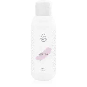 NaniNails NANI Peach acétone pure pour enlever le vernis gel 500 ml pas cher