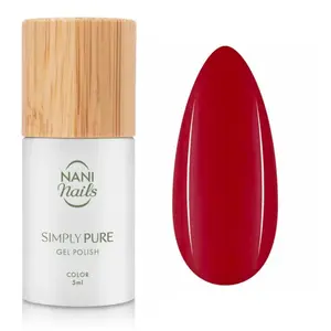 NaniNails Simly Pure vernis à ongles gel lampe UV/LED teinte Dark Rose 5 ml pas cher
