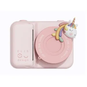 ELINELI Appareil photo licorne rose EN1452 pas cher