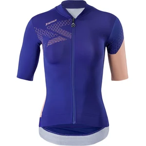 Comparateur de prix : Maillot femme Silvini Rosalia - Vélo sur route - Manches longues - Respirant - Navy/coral