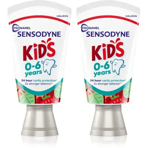 Sensodyne Pronamel Kids dentifrice pour enfants 0-6 Years 2x50 ml pas cher