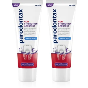 Parodontax Strengthen and Protect Fresh Mint dentifrice 2x75 ml pas cher