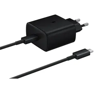 Samsung Chargeur Mural Usb-a Et Usb-c Ep-ta845ebe + Ep-dw767jbe 45w Tr... pas cher